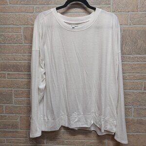 Lucky Brand size XXL women's white super soft sweater